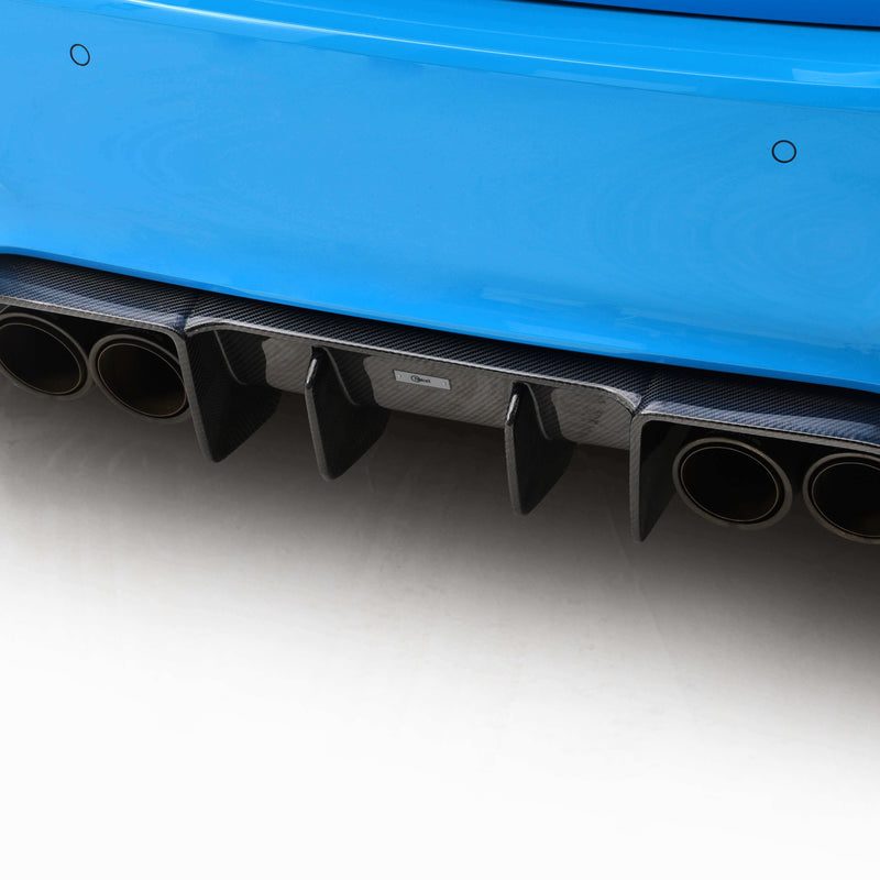 BMW M3 F80 & M4 F82 Carbon Fiber Rear Diffuser - ADRO 