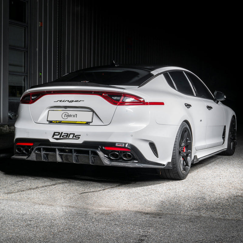 Kia Stinger Carbon Fiber Trunk Spoiler V2 - ADRO 