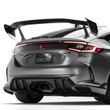 Honda Civic FL5 Type R Carbon Fiber AT-R4 Swan Neck Wing