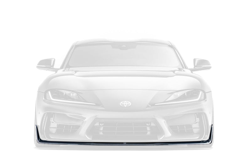 Toyota GR Supra A90 Carbon Fiber Front Lip for ADRO Facelift Bumper 2019+