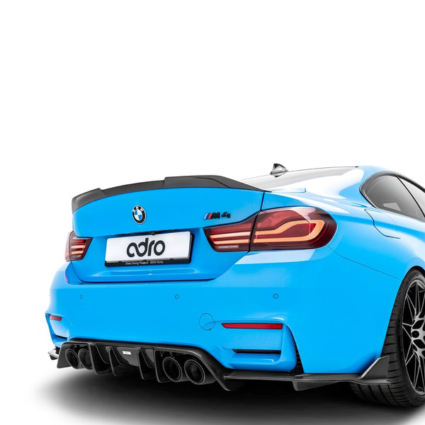 BMW M3 F80 & M4 F82 Carbon Fiber Rear Diffuser - ADRO 