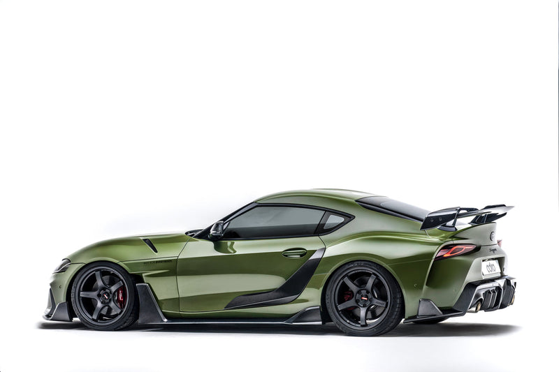 Toyota GR Supra A90 Carbon Fiber Door Garnishes 2019+