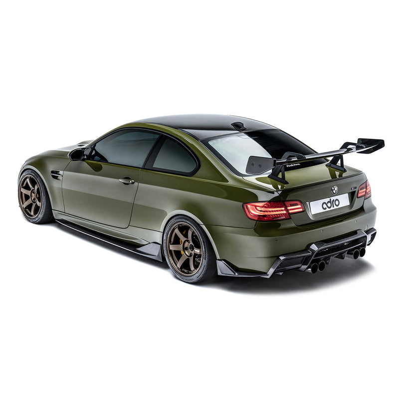 BMW M3 E92 / 3 Series E92 AT-R1 Carbon Fiber Swan Neck Wing 2008-2013