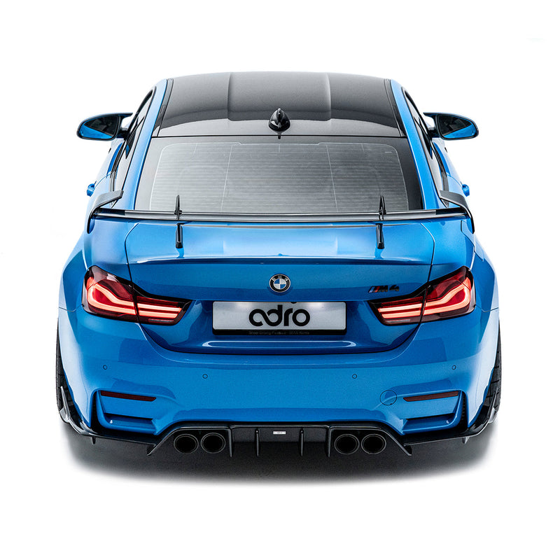 BMW M4 F82 AT-R1 Dry Carbon Swan Neck GT Wing 2013-2020