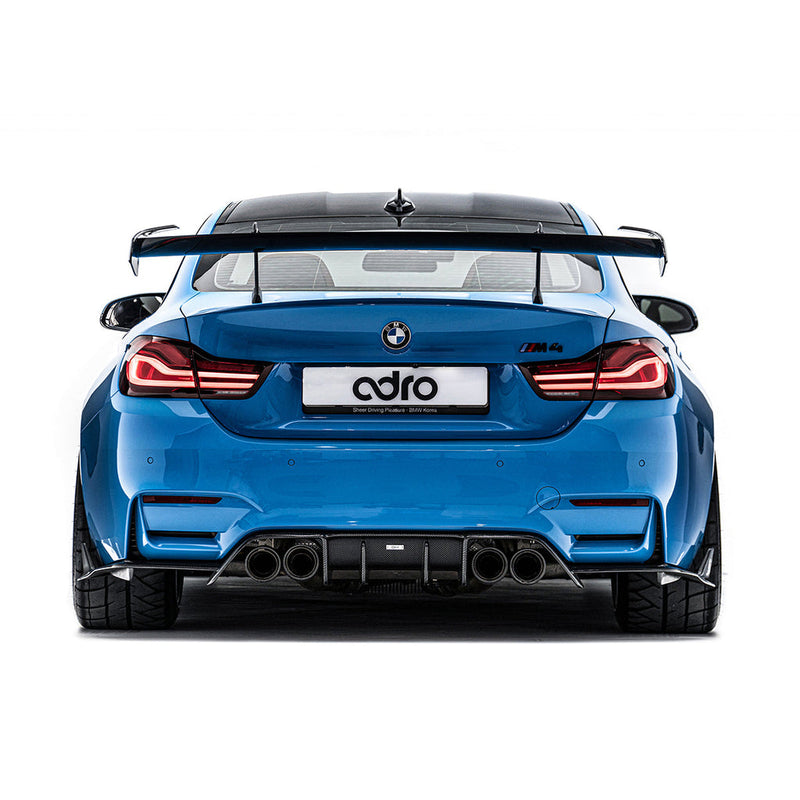 BMW M4 F82 AT-R1 Dry Carbon Swan Neck GT Wing 2013-2020