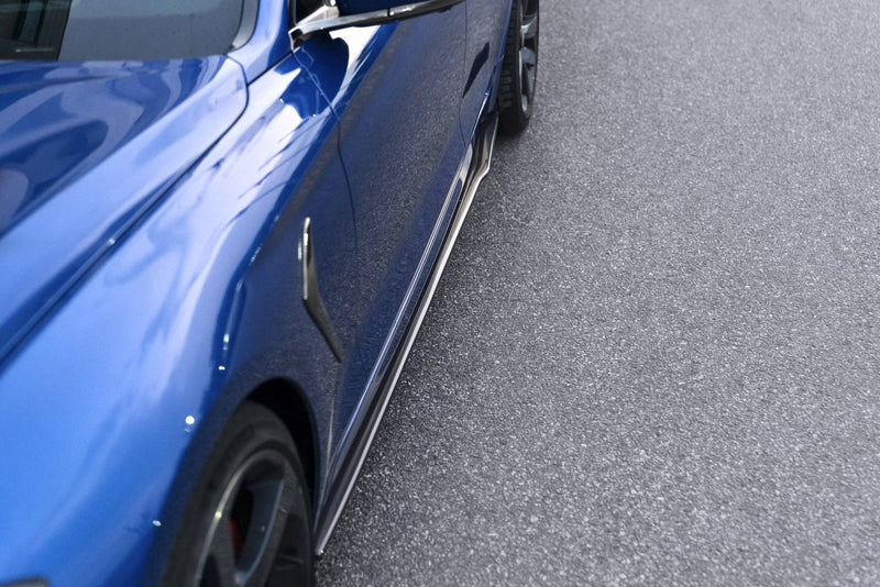 Genesis G70 Carbon Fiber Side Skirt V2 - ADRO 