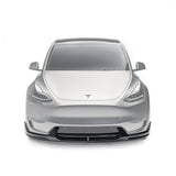 Tesla Model Y V2 Carbon Fiber Front Lip 2022+