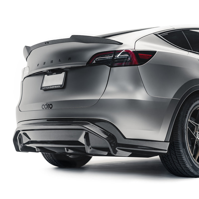 Tesla Model Y V2 Carbon Fiber Rear Diffuser 2022+