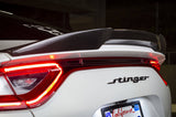 Kia Stinger Carbon Fiber Trunk Spoiler V1 - ADRO 