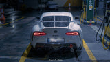 Toyota GR Supra A90 Carbon Fiber AT-R2 Taller Swan Neck Wing 2019+