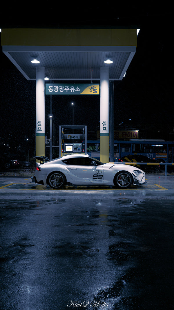 Toyota GR Supra A90 AT-R2 Taller Swan Neck Wing