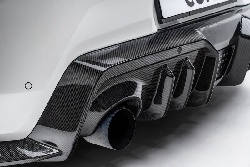 Toyota GR Supra A90 Carbon Fiber Rear Diffuser 2019+